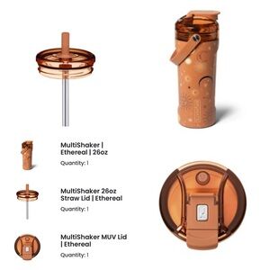 Hilary Duff x Brumate MultiShaker in Ethereal 26oz